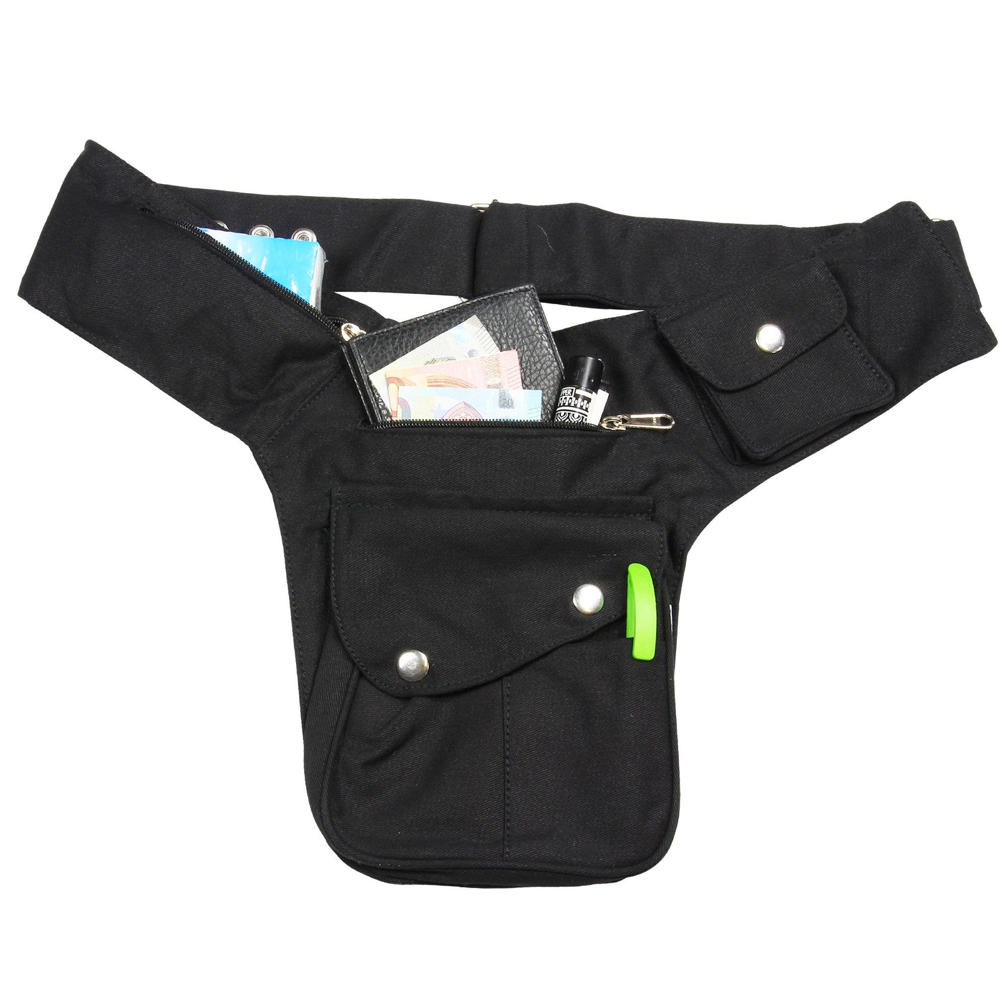 Tribal Trade GmbH – wholesale Belt bag – Women’s – Premium bum bag Buddy black bum bag waist bag2