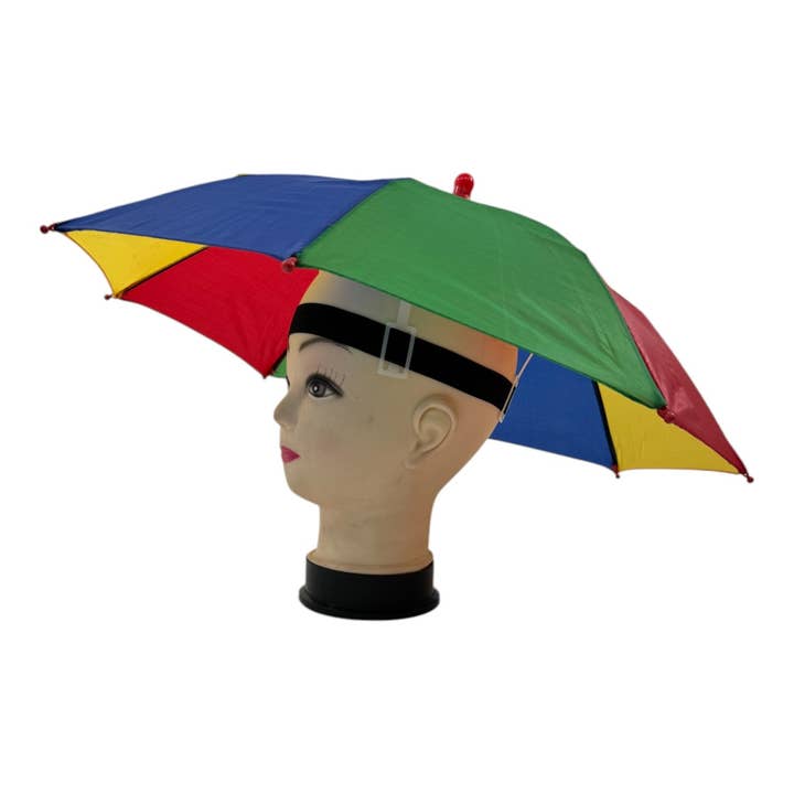 ASSORTED Rainbow Pride Umbrella Hat UM2801 (12PC) for wholesale on Faire4