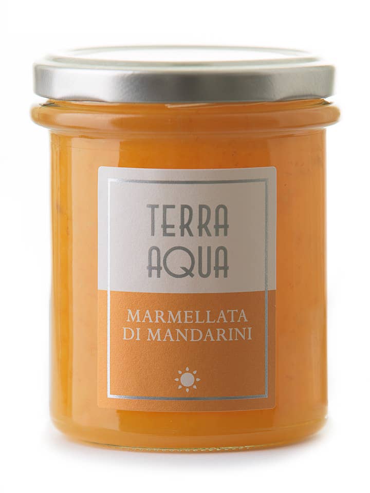 Marmellata di Mandarini Avana | Peso Netto 240g | per la vendita all'ingrosso da parte di Terra Aqua