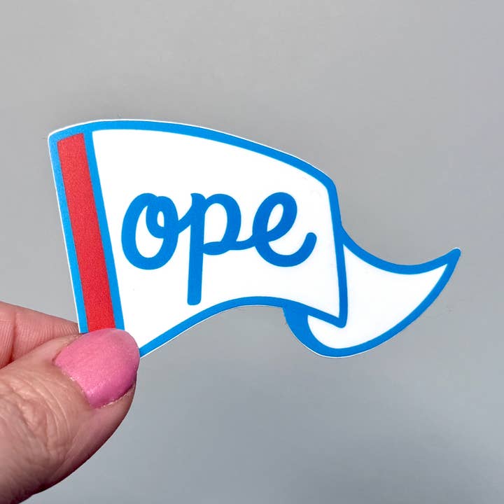 Adesivo Pennant Adesivo de vinil cores da bandeira de Chicago por atacado de Lil Boat Boutique