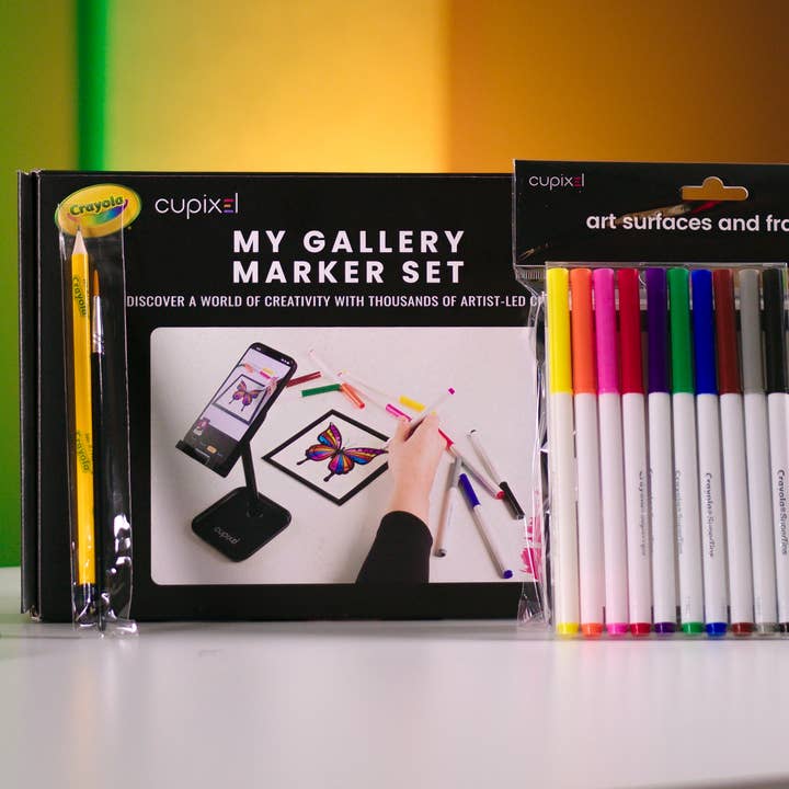 Cupixel – Großhandel Kunstset – Kind & Baby – Crayola Cupixel My Gallery Kunstset