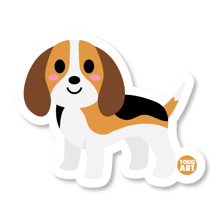 Pegatina Beagle para venta al por mayor de Boo Boo Buddies