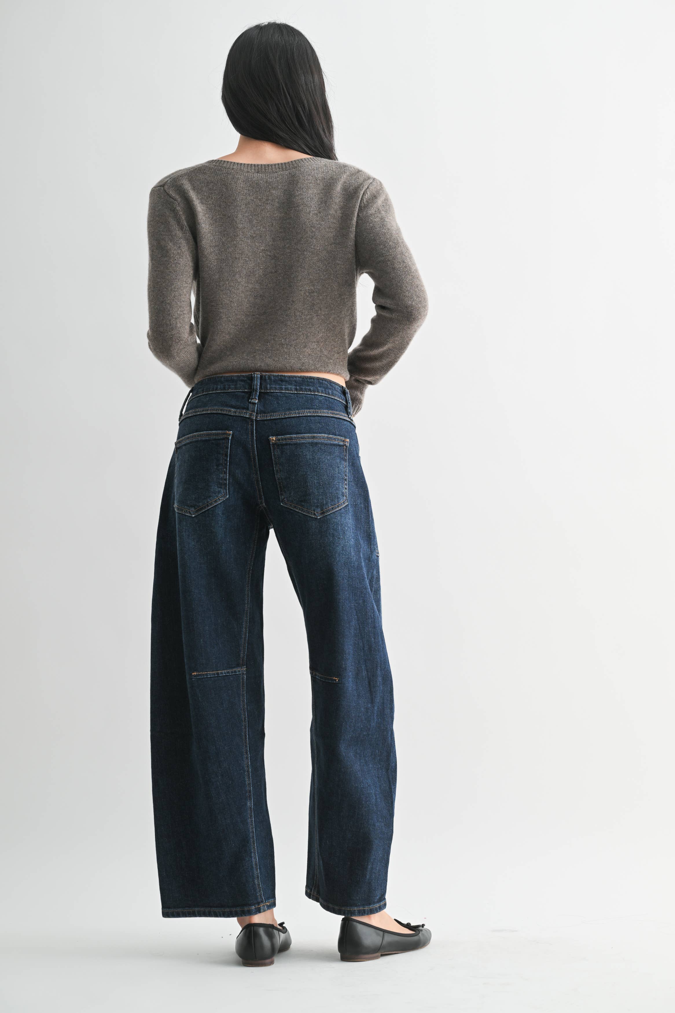 Just USA Jeans - Wholesale Jeans - Women's - JP413 - DK - Patch Pocket Barrel3