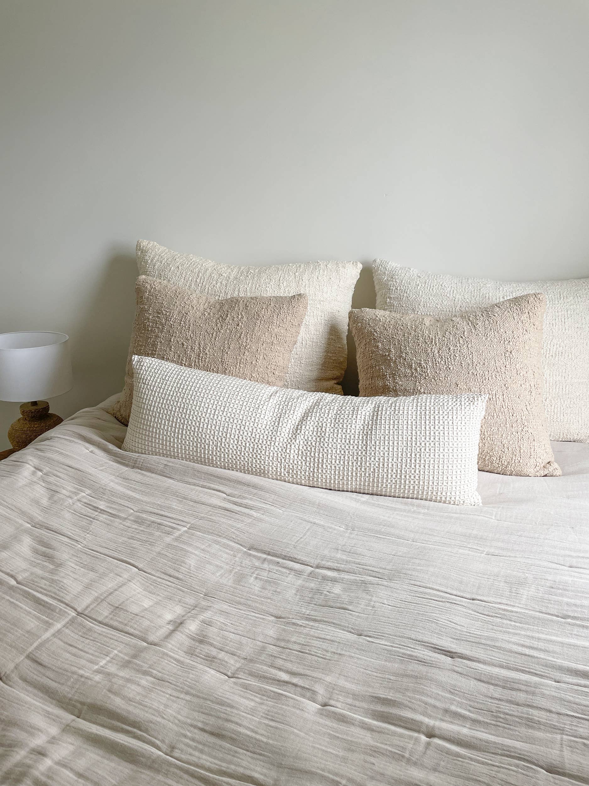 Anaya Home - Wholesale Throw/Decorative Pillow - Cozy Cotton Boucle Pillows8