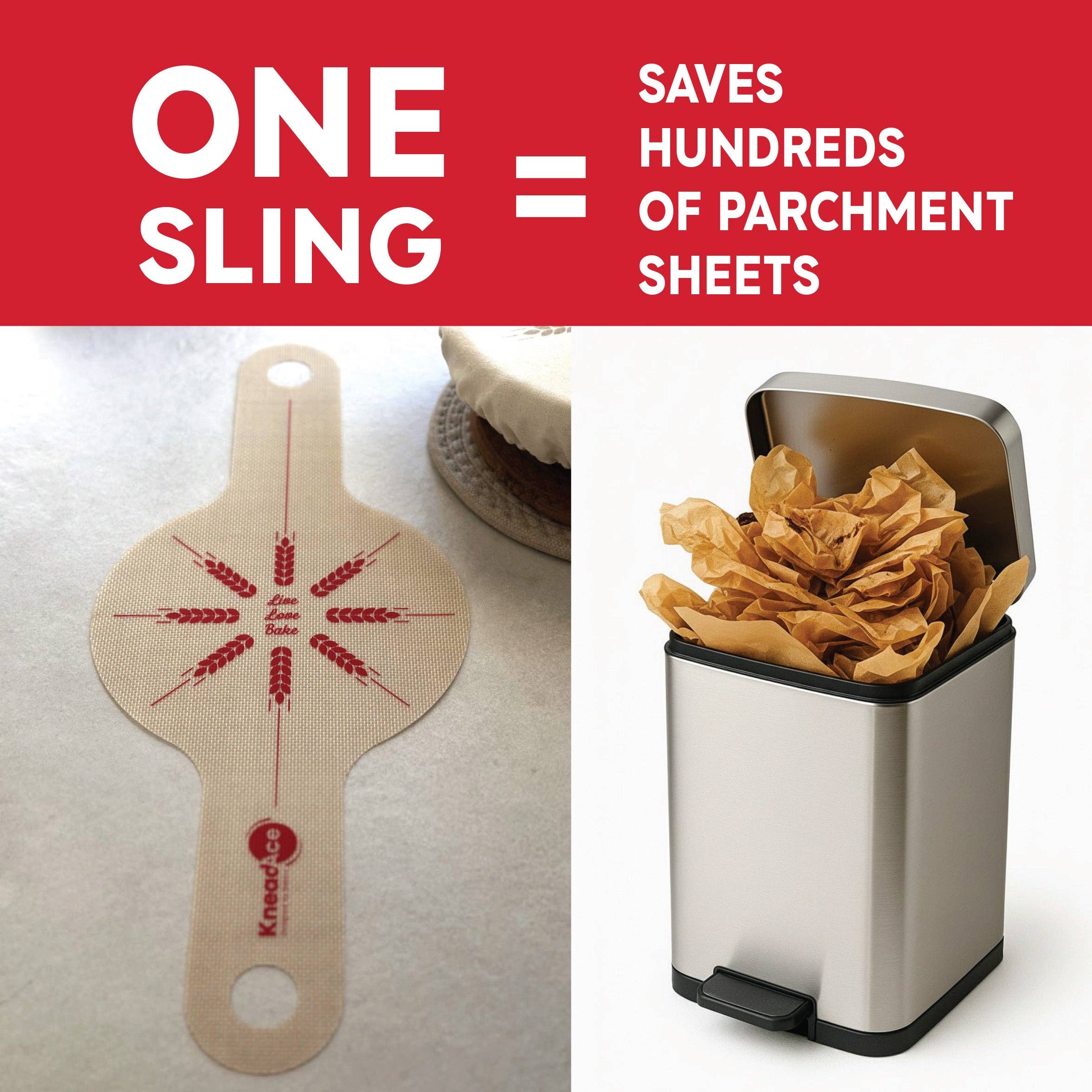 KneadAce - Vente Moules à pain - Élingues à pain en silicone KneadAce7