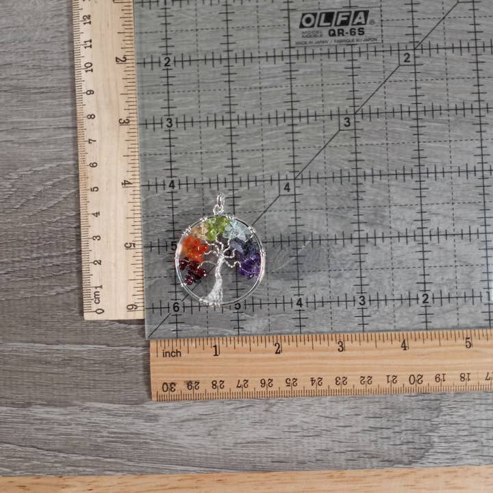 Keystone Crystals - Wholesale Individual Charm/Pendant - Tree of Life Gemstone Pendants – Boho Pot Metal Jewelry9
