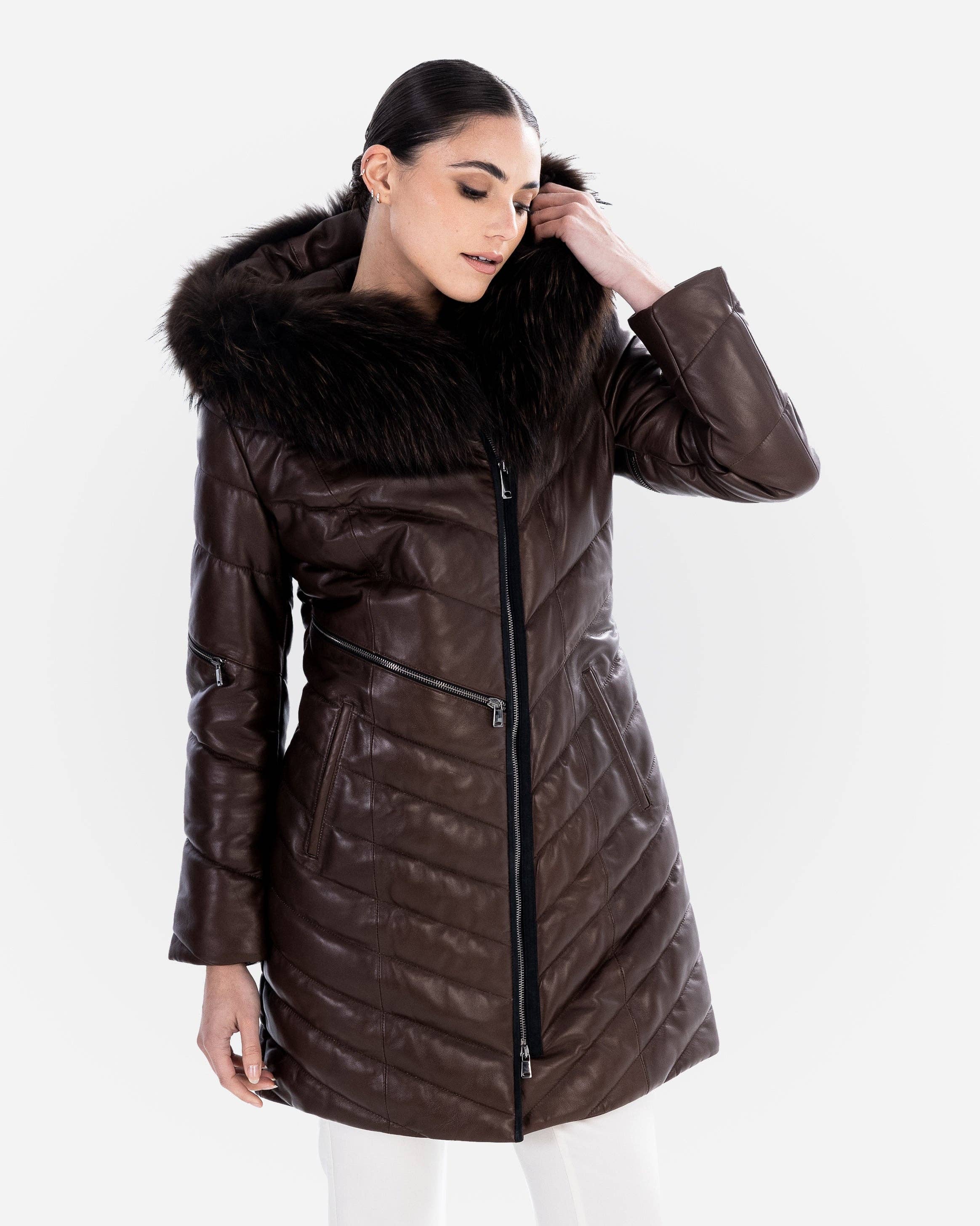 Cuir Dimitri - Wholesale Fur/Faux Fur Coat - Women's - GRACE #3