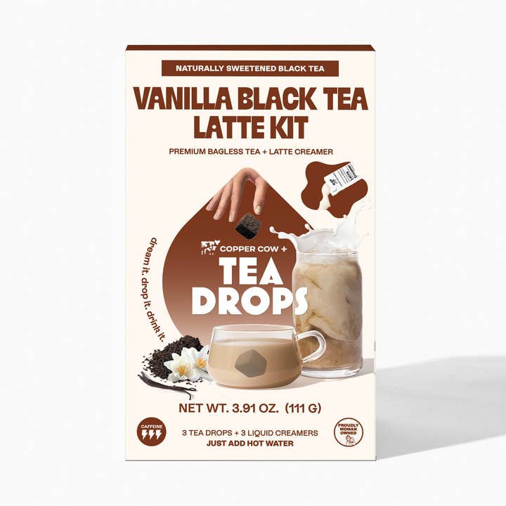 Vanilla Bean Latte Kit - 3ct (Case of 6) for wholesale by Tea Drops