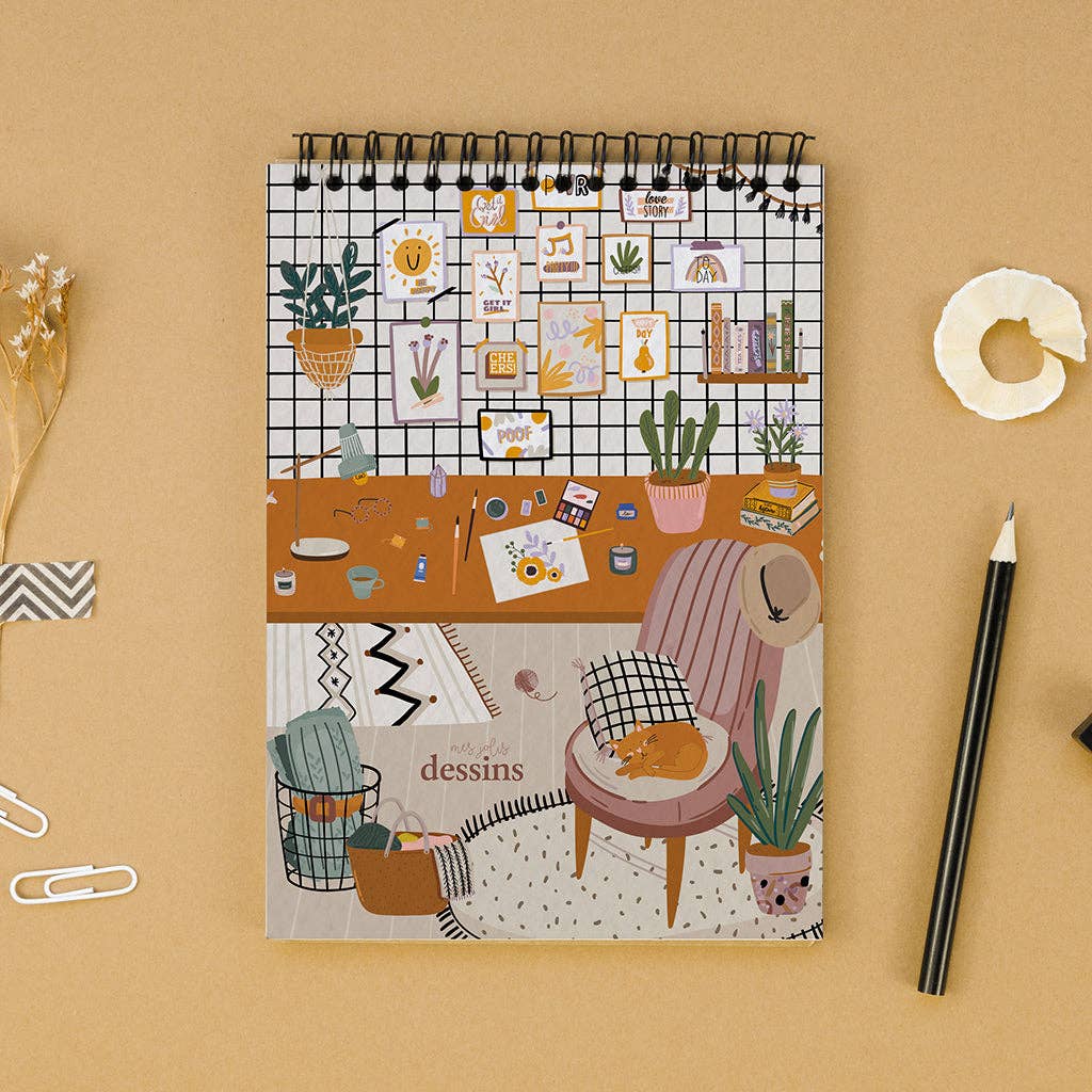 Maison Joliette - Wholesale Sketchbook/Sketchpad - Sketchbook - The Workshop3