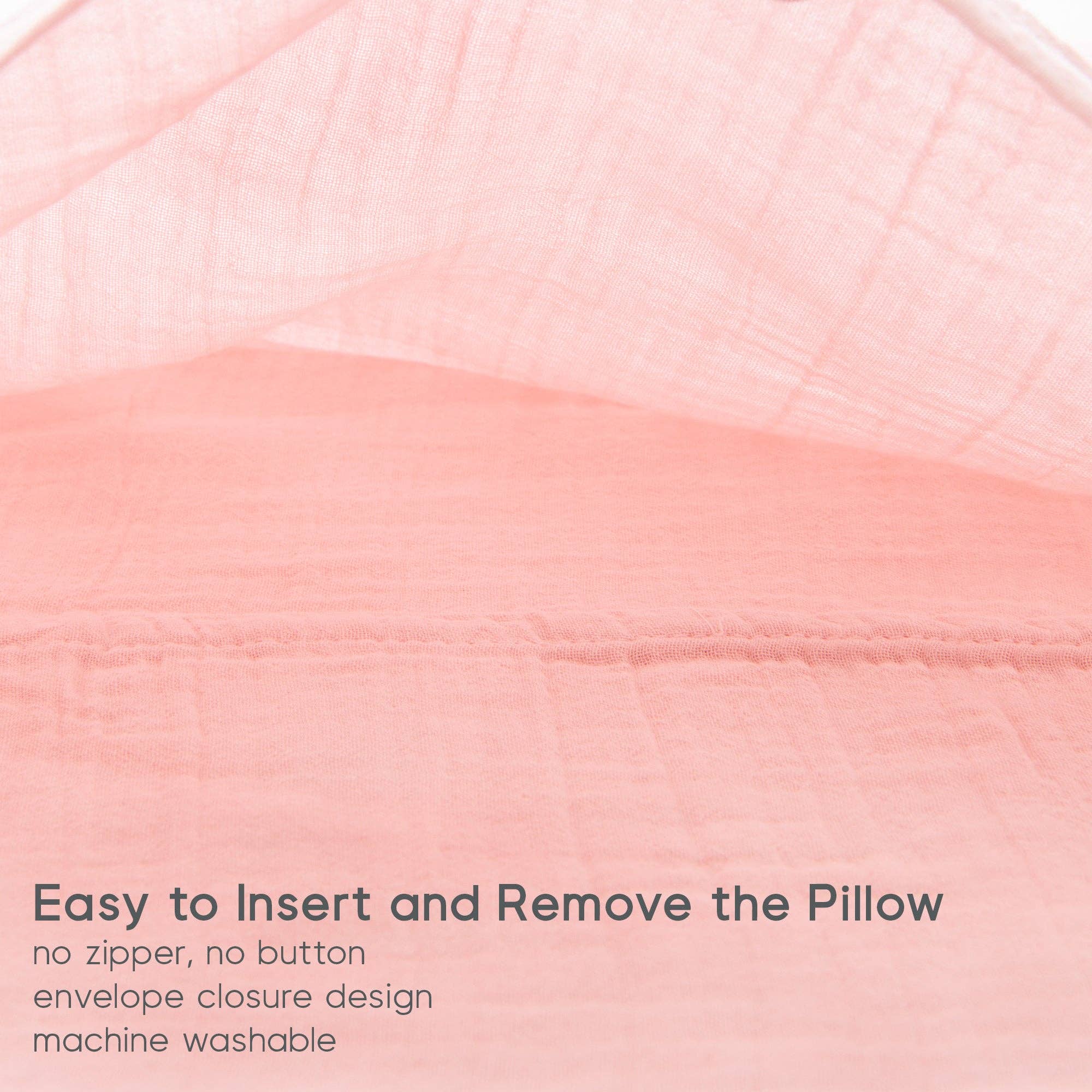 Barooga - Wholesale Bedding Pillowcase/Sham - Kids & Baby - Toddler Muslin Pillowcase, 14"x19", 2 Pack20