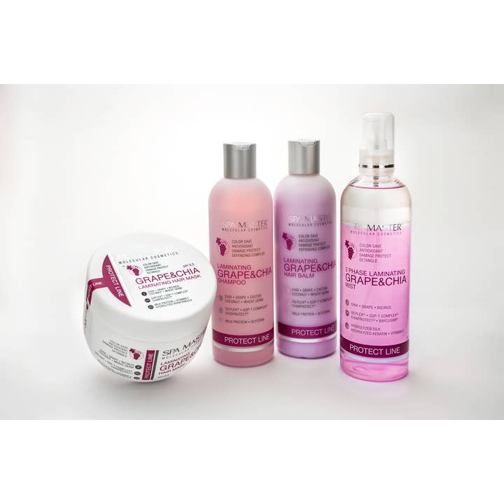 Mister33 Womencare - Vendita all'ingrosso Balsamo per capelli - Balsamo per capelli laminante SPA MASTER all'uva e chia