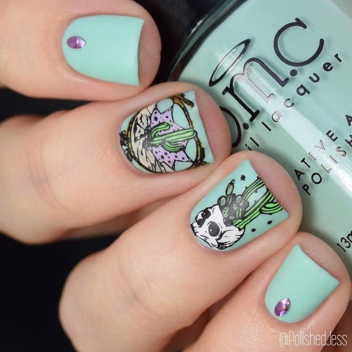 Maniology – wholesale Nail polish set – The Gardener: 6-Piece Creamy Pastel Stamping Polish Set15