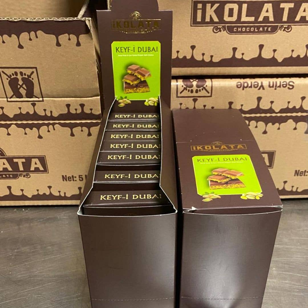 Gypsy Soul - Wholesale Chocolate Bar - Dubai Chocolate Bar - Large 7 oz (200g)4