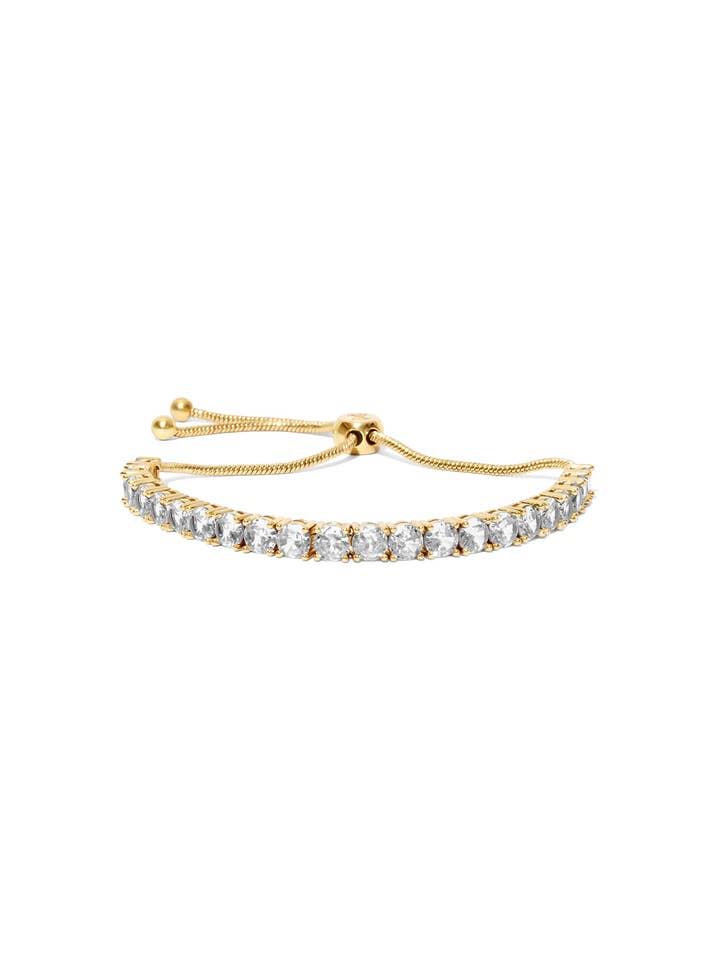 Starlit CZ Tennis Bracelet for wholesale by ZAXIE by Stefanie Taylor