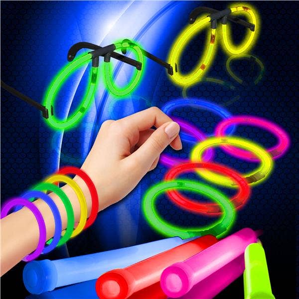 Windy City Novelties - Wholesale Light-Up Toy - Kids & Baby - Supreme Glow Party Pack - 40 Piece Assorted Glow Kit1