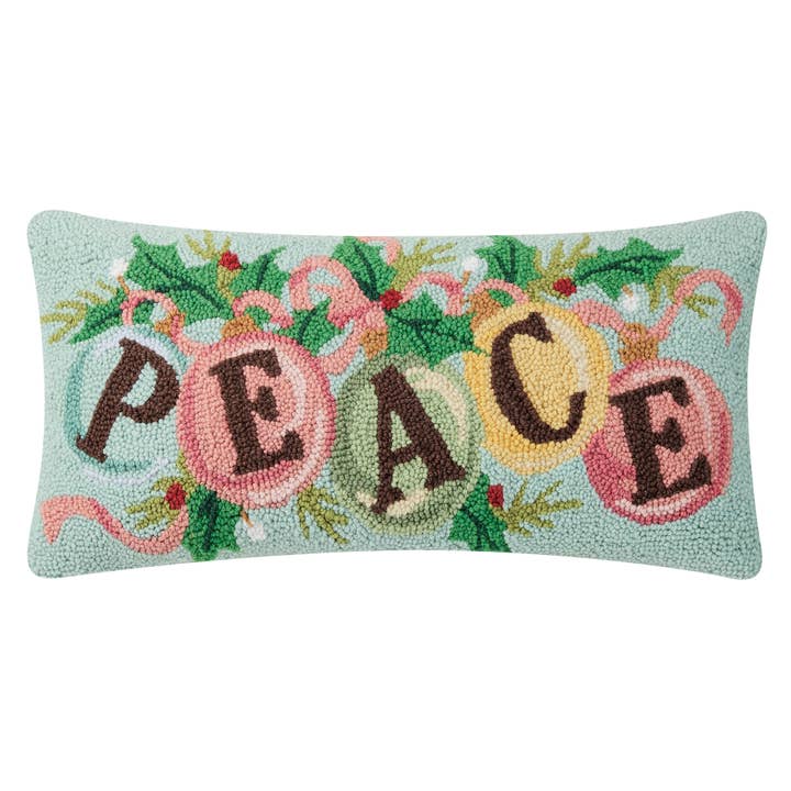 Peking Handicraft - Wholesale Throw/Decorative Pillow - Peace Ornament Hook Pillow