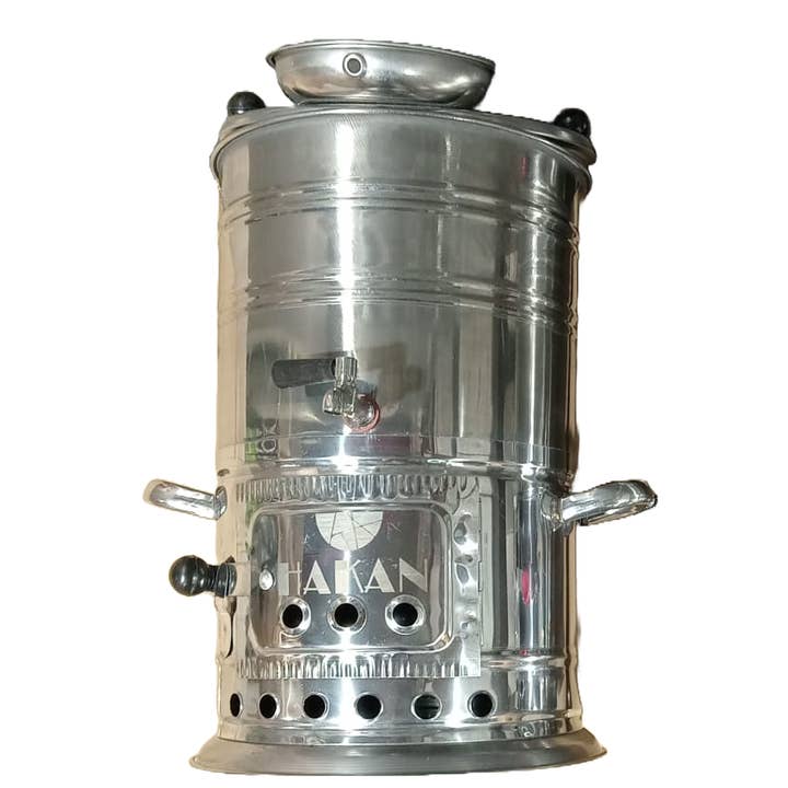 Hakan - Wholesale Tea Pot - Tinplate Samovar Tea Kettle for Outdoor, 135.2 oz (4 lt)3