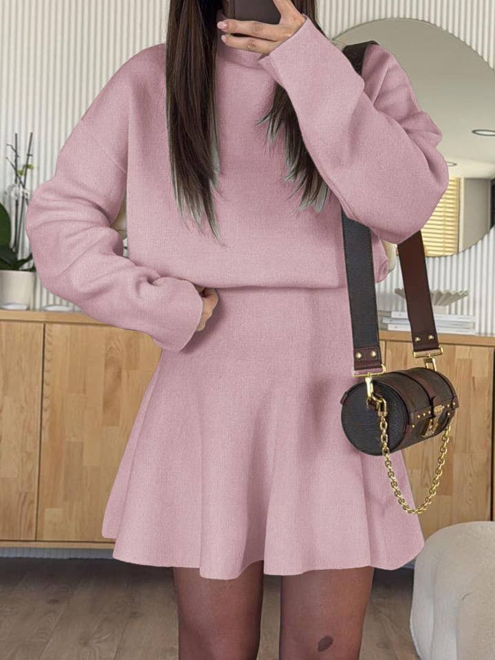 Hope & Sunshine - Wholesale Dress – Women's - Long Sleeve Sweater Dress6