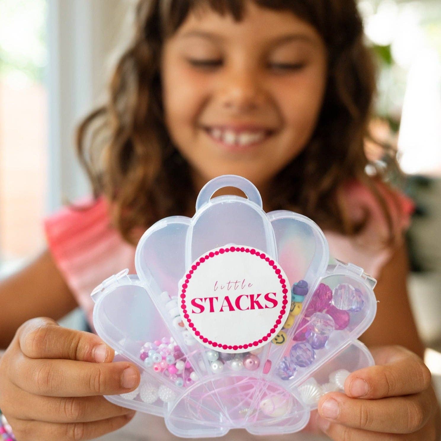 Little Stacks - Venta al por mayor Kit de manualidades con joyas - Niños - Kit de conchas5