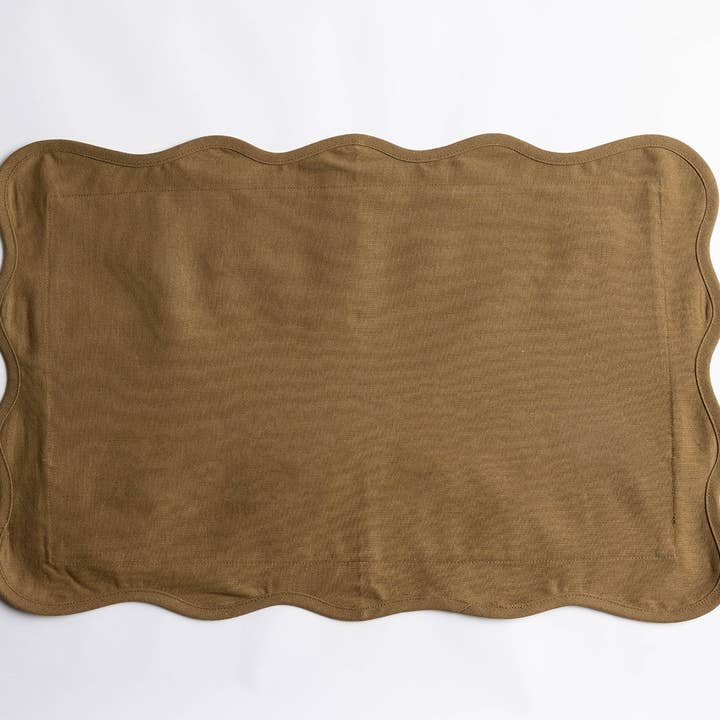 Olive Green Terry Rectangle Linen Cushion for wholesale on Faire