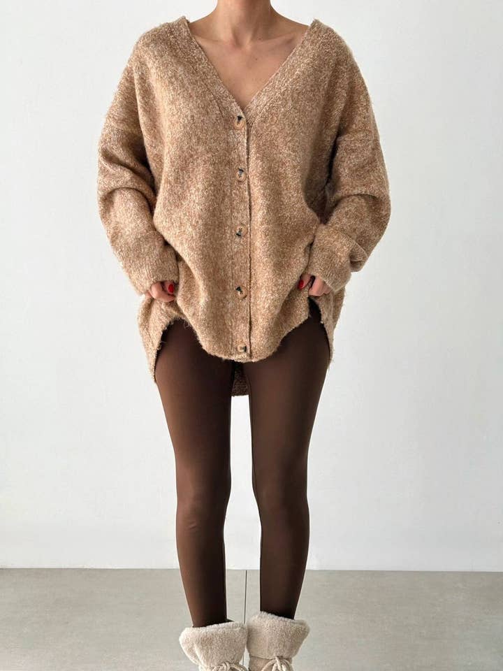 Anaz - Wholesale Cardigan - Women's - Melange Cardigans1