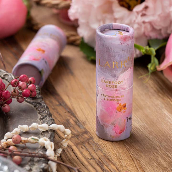 Lark Perfumery - Wholesale Solid perfume - BAREFOOT ROSE SOLID PERFUME1