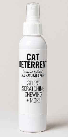 ERTH World Corp DBA Stone+Sage – Engroshandel Kæledyrsspray – Kat/hund – Krystalinfunderet katteafskrækningsspray Naturlig sikker træning0