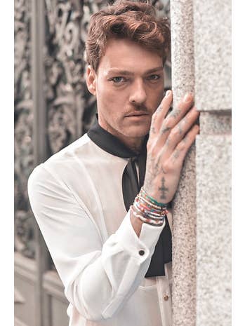 Elfenbein Palace Hotel Hemd mit Schleife für den Großhandel auf Faire4