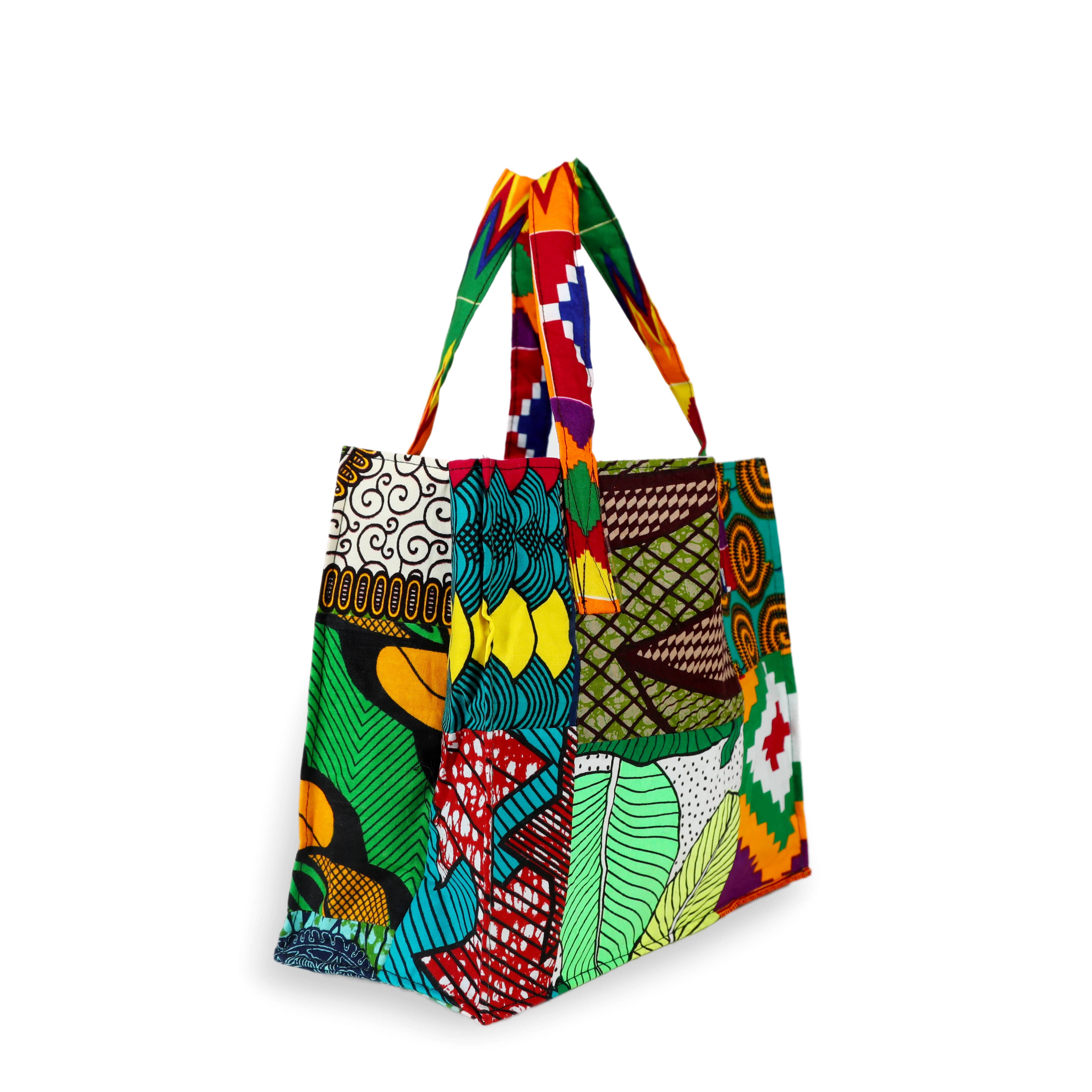 Trashy Bags Africa - Wholesale Tote Bag - Women's - Upcycled Small Tote Bag (Fabric Outer)1