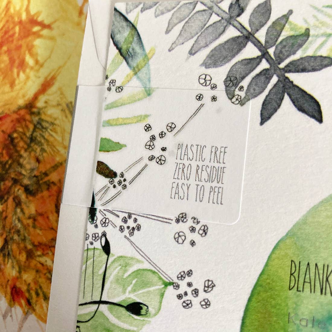 Kate Moby - Wholesale Everyday Greeting Card - Inky Otter Blank Greeting Card3