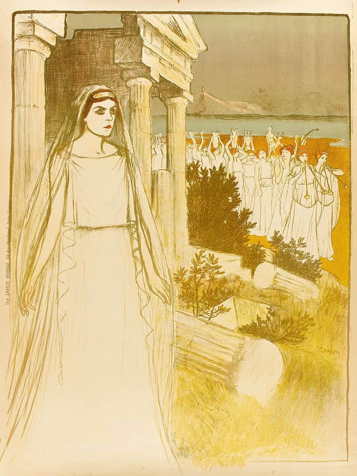 Hellé: Opéra en 4 Actes by Théophile Alexandre Steinlen - 1896 for wholesale by Flashback Shop