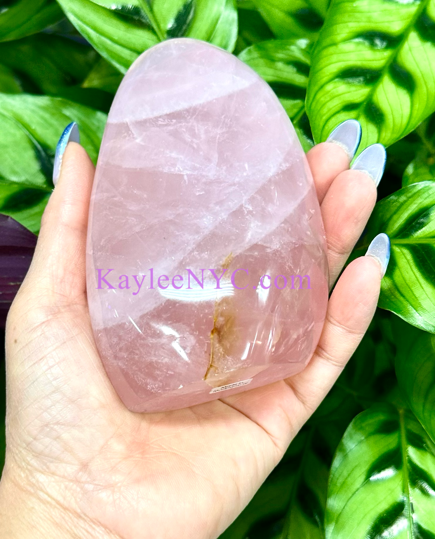 KayleeNYC - Wholesale Spiritual Stone/Crystal - Natural Rose Quartz Crystal Freeform Freeform5