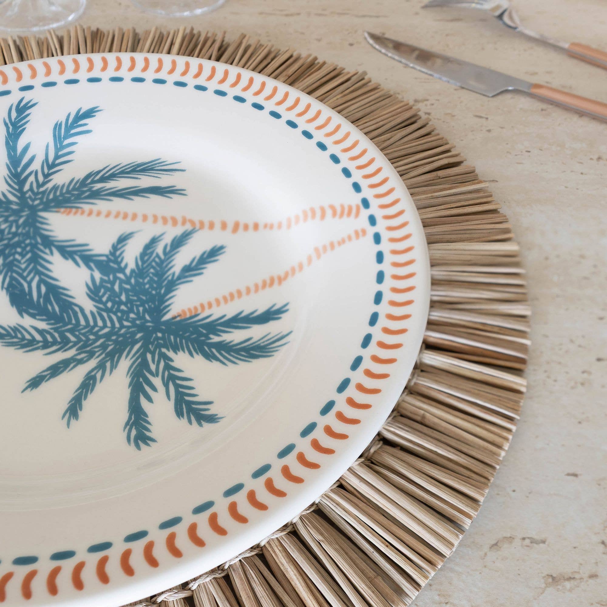 Novastyl - Wholesale Dinner Plate - TROPIQUE 26cm stoneware dinner plate2