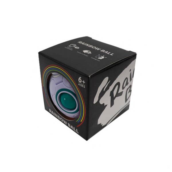 Cap Zone - Wholesale Fidget Toy - Kids - Rainbow Magic Puzzle Sensory Fidget Spinner Cube Ball Toy3