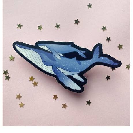 Pegatina ballenas jorobadas para venta al por mayor de Sydney Warnes