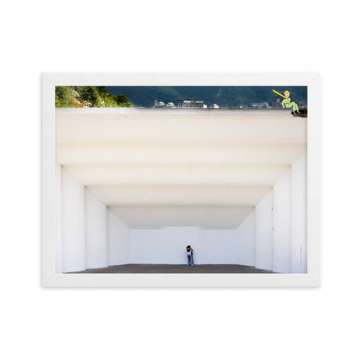 Caraqueño Little Prince 6 Framed matte paper photo for wholesale by Kathiana Cardona Store