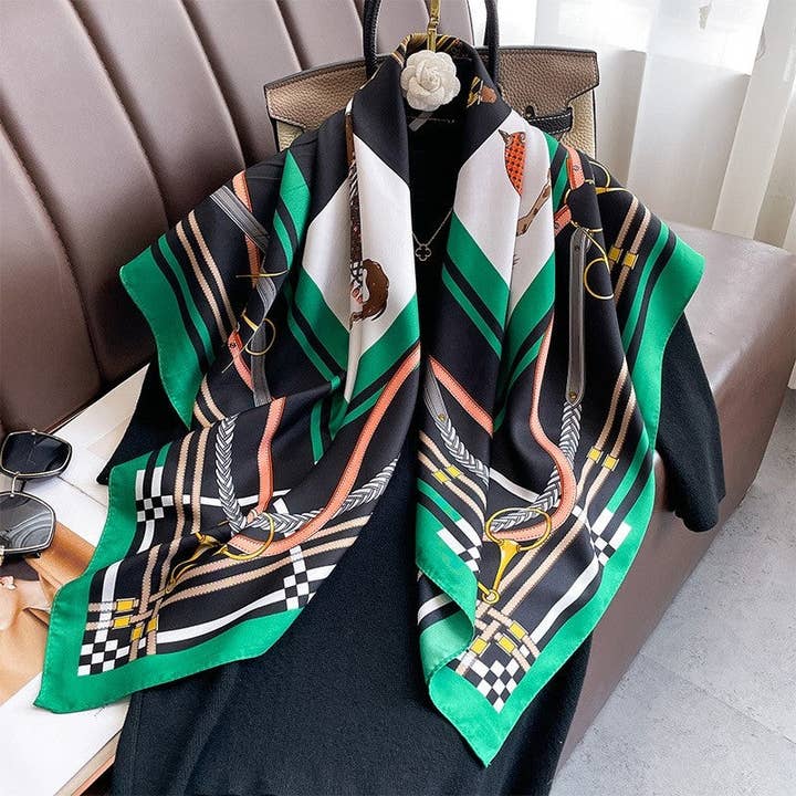 Spring Vintage Oil Painting Scarf Shawl for wholesale by OceanusSwim