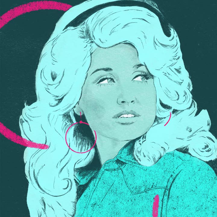 Lauren Denitzio Art & Illustration - Wholesale Art Print - Dolly Parton Art Print