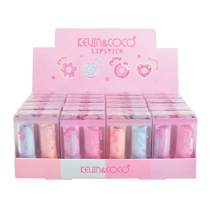 PINEAPPLE Beauty - Wholesale Lipstick - Kevin & Coco KC247851 2 in 1 Lipstick - 24 pcs