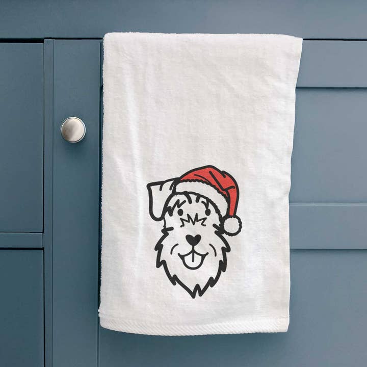 Inkopious - Wholesale Hand Towel - Jolly Schnauzer Natural Ears - Hand Towel2