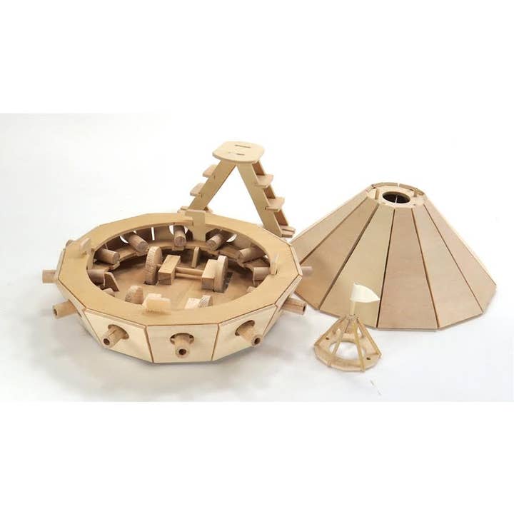 Science and Nature - Vendita all'ingrosso Set di costruzioni - Bambini - Kit di costruzione in legno Da Vinci Tank