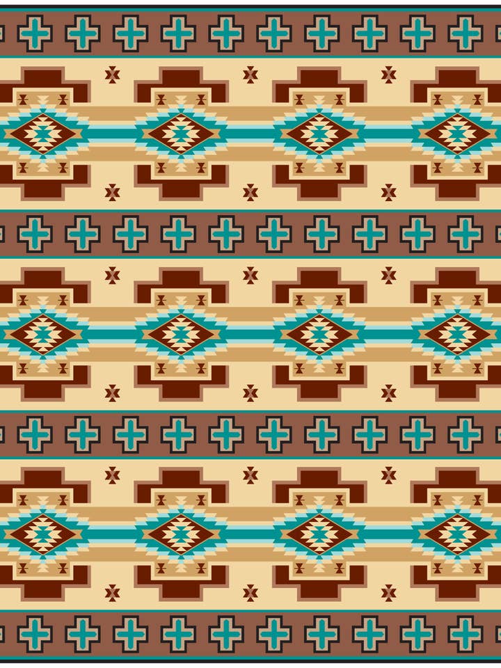 Luxury Plush Queen Size Blanket - 3 for wholesale by El Paso Saddleblanket