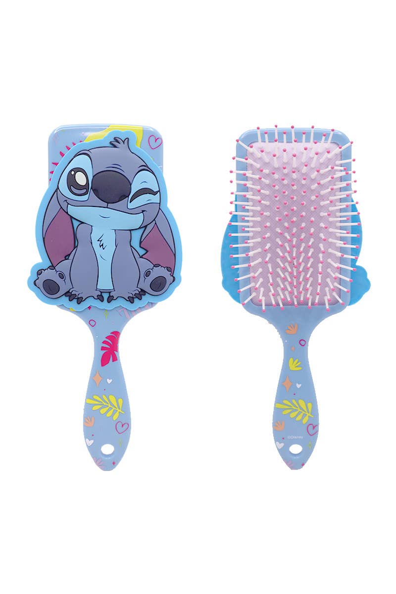 PINEAPPLE Beauty - Wholesale Hair Brush/Comb - UPD LS715 Disney Stitch Paddle Hair Brush - 12 pcs0