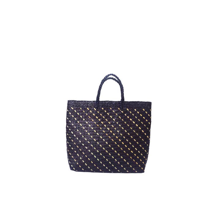 Village Thrive - Wholesale Beach Bag - Cove Rattan Beach Tote Bag4