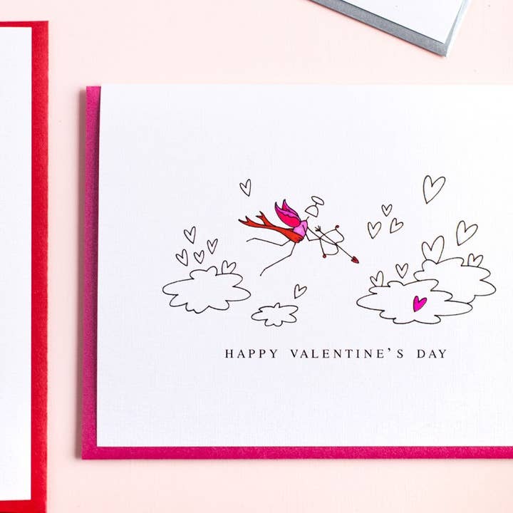 "CUPID" VALENTINE'S DAY CARD for wholesale by LO in LONDON®