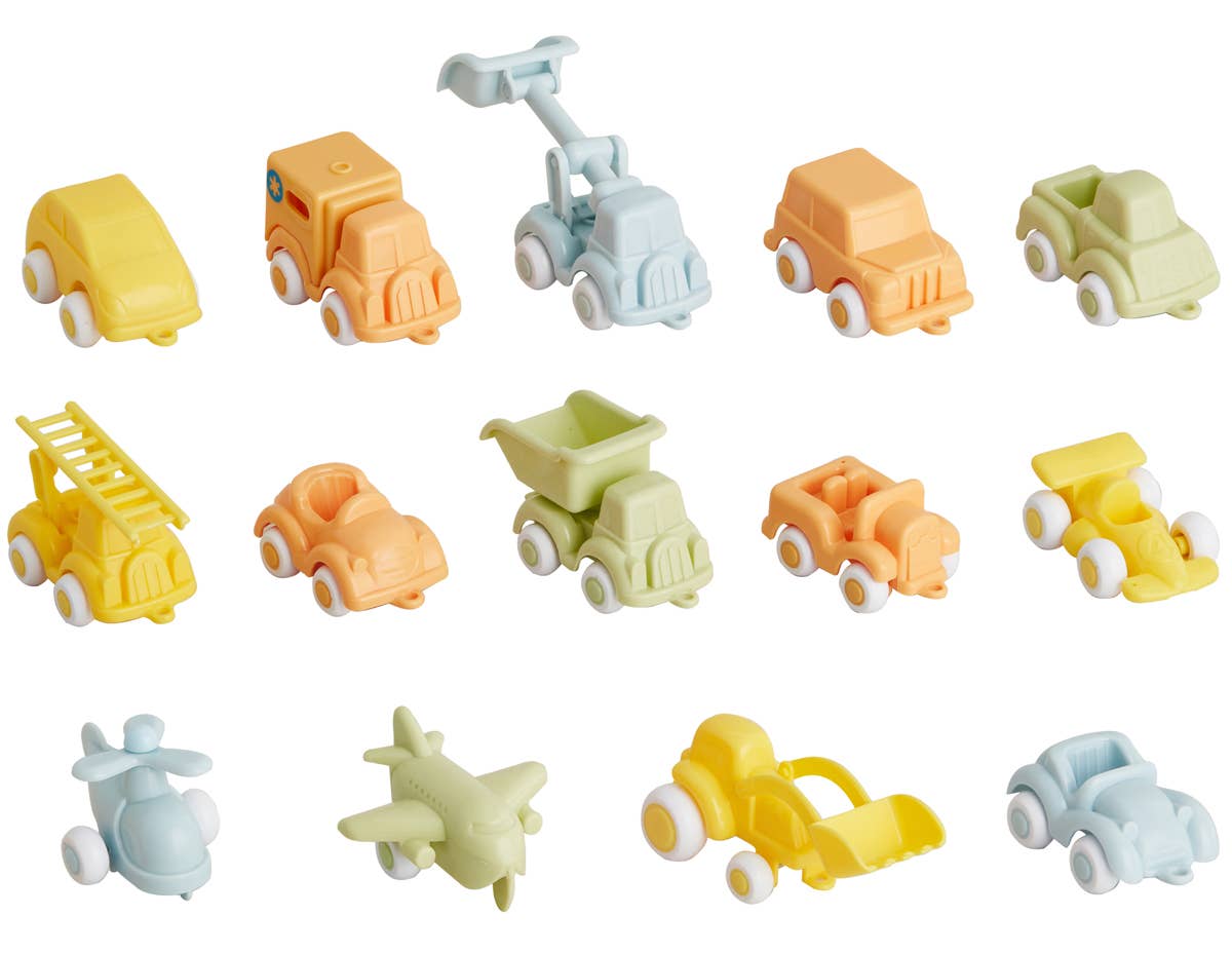 DAM - Wholesale Toy Car/Truck - Kids - Viking Toys - Eco Line FULL Display Mini Chubbies1