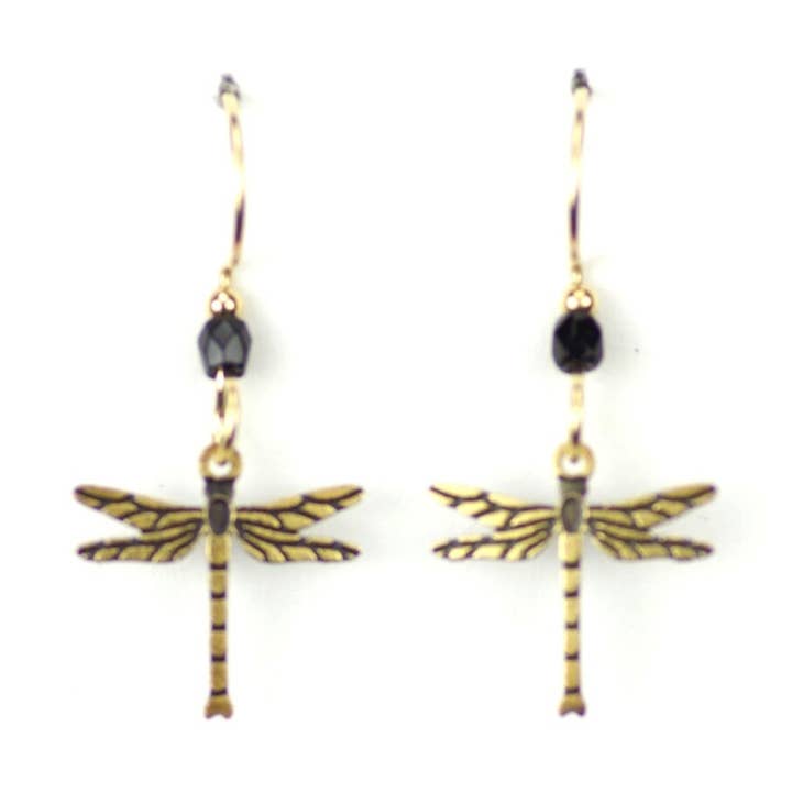 Dragon Fly Small Guld Svart för wholesale av Beautiful Medusa
