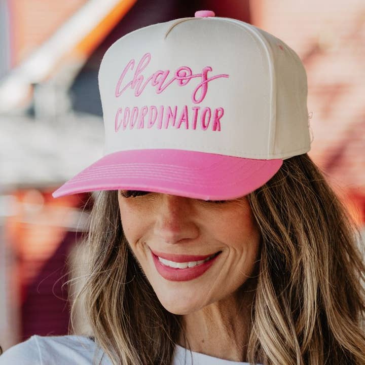 Chaos Coordinator Funny Two-Toned Hat and other Purchase Wholesale chaos. Free Returns & Net 60 Terms on Faire trending on Faire.