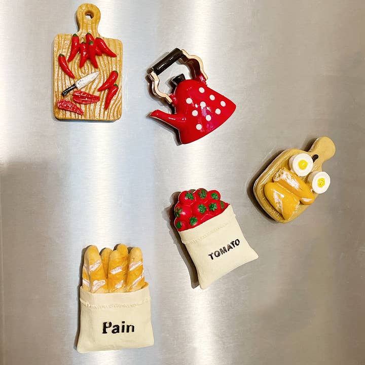 Wrapables.com - Wholesale Magnet - Wrapables 3D Resin Fridge Magnets, Food Simulation6