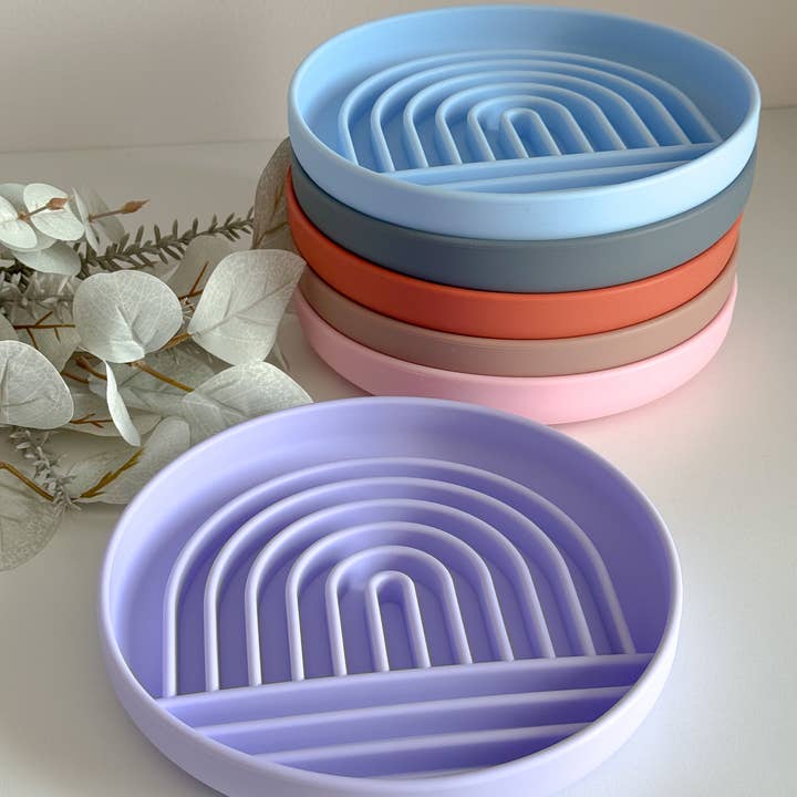 Doggotique - Wholesale Drinkbak - Kat/Hond - Slow Bowl Arch likmat voor honden en katten5